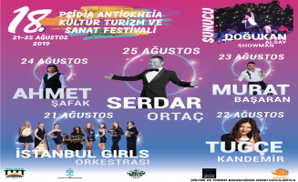 18. Psidia Antiokheia Kültür Turizm ve Sanat Festivali